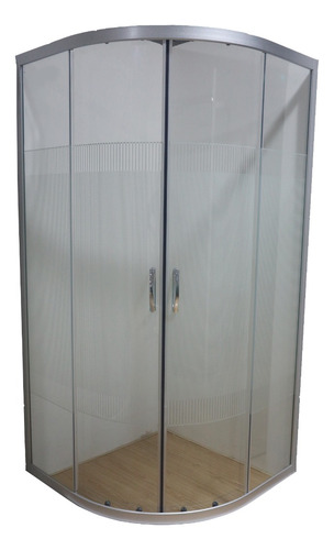 Esatto® Cancel Baño Curvo S/base C/rayas 90x90x185 Ca-009r