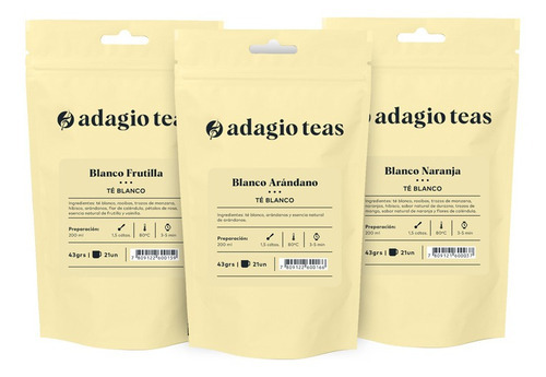 Adagio Teas White Pack