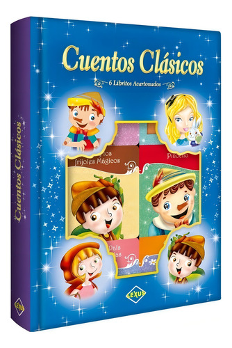Cuentos Clásicos - 6 Libritos Cartón