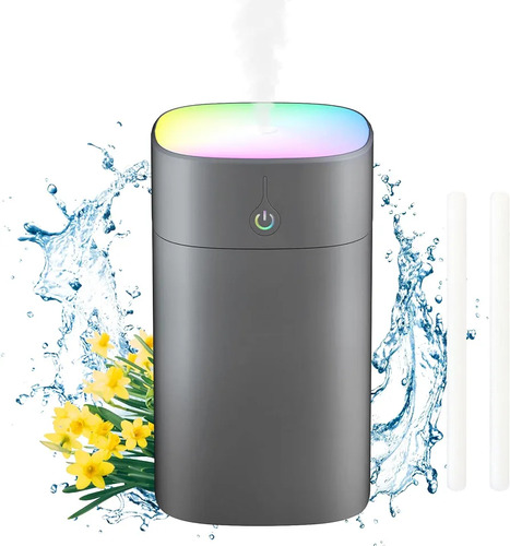 Humidificador Luces Led Rgb Eléctrico Esencia Olor