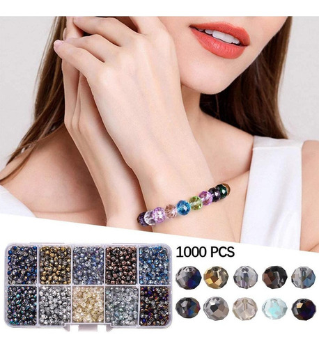 I 1000 Uds 4mm Espaciador De De Sueltas For Pulseras De
