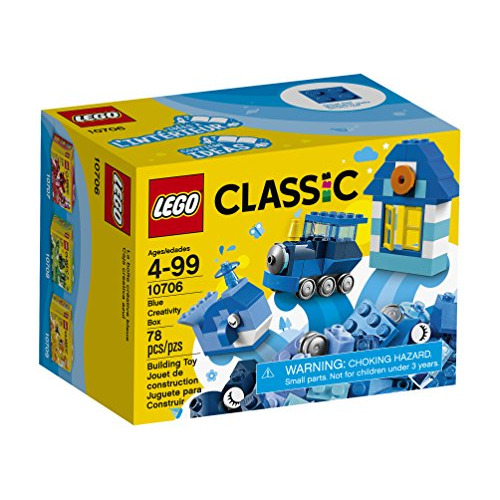 Kit De Construcción Lego Classic Blue Creativity Box 10706