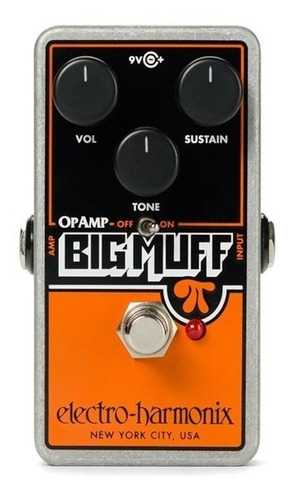 Pedal Electro-Harmonix Op Amp Distortion/Sustainer C/ NF-e Cor Única