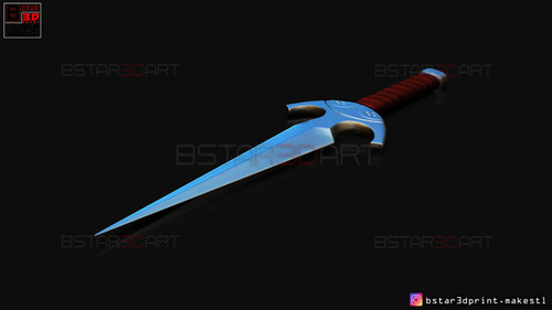Imagen 4 de 4 de Arma Shang Chi Death Dealer Kunai De Impre- Arte Plastico