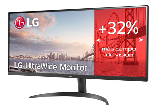 Imagen 3 de 5 de Monitor Ultrawide LG 34 Ips Hrd10 Freesync 34wp500-b - Negro