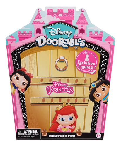 Doorables Princesas Disney 8 Figuras Peek 4134