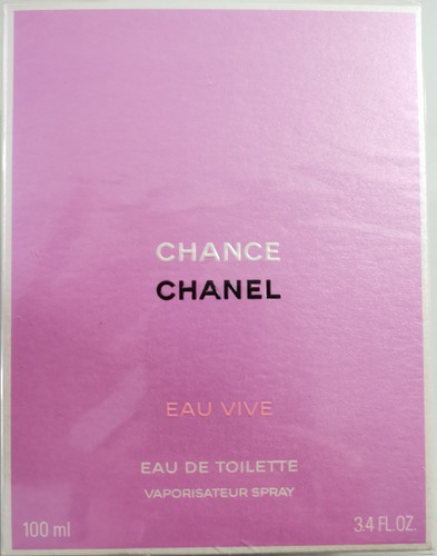 Chance Chanel Eau Vive Edt 100ml