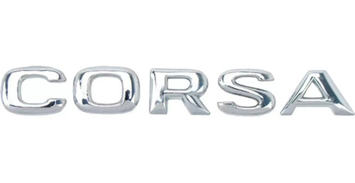 Logo Emblema Para Opel Corsa 14.3x2cm 