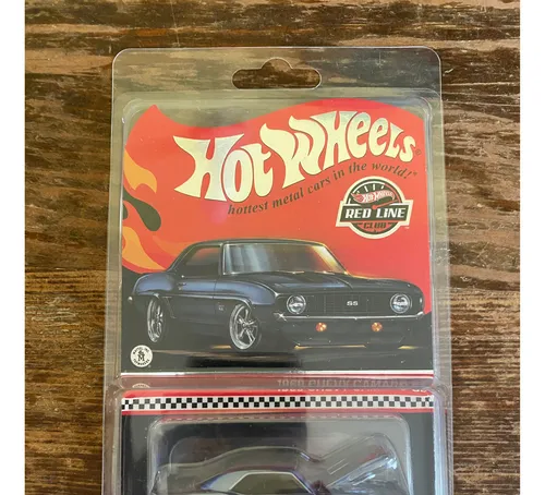 Hot Wheels Rlc Chevy Camaro Ss 1969 Azul | Red Line Club