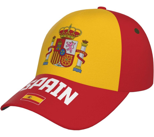 Daboyozhzh Bandera De España Cool Gorra De Béisbol Española 