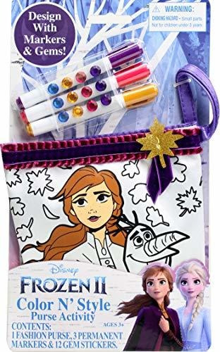 Kit Der Manualidades - Frozen Ii Color N Style - Monedero Pe