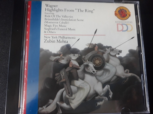 Wagner -  Highlights From The Ring - Zubin Mehta - Cd Usa