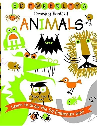 Book : Ed Emberleys Drawing Book Of Animals - Emberley, Ed