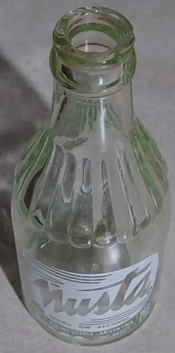 Antigua Botella Vacía De Bebida Sin Alcohol Ñusta, La Rioja. (Usado)