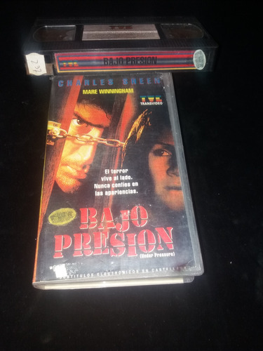 Película Bajo Presión Vhs