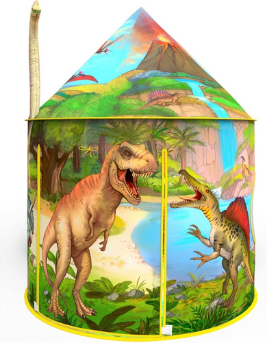 Dinosaur Play Carpa Playhouse  Diseño De Dinosaurio In...