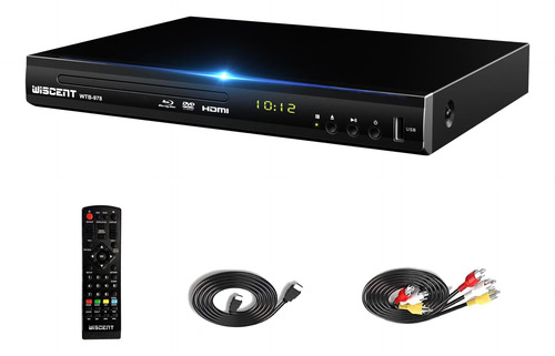 Reproductor De Dvd Blu Ray Wiscent Full Hd 1080p