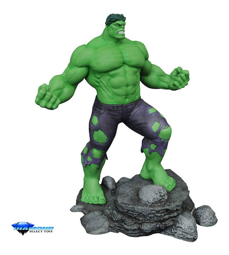 Estatua de la Galería Marvel Los increíbles juguetes de diamantes de Hulk