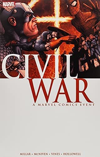 Book : Civil War - Mark Millar _k