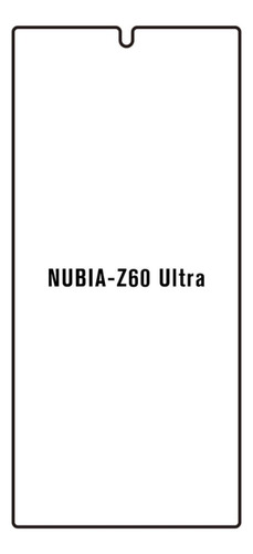 Kit 2 Micas Hidrogel Premium Compatible Con Nubia Z60 Ultra