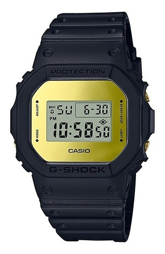 Reloj G-shock 5600 Balck / Metallic Gold Envío Gratis !!