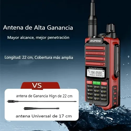 Radios Wikitokis Baofeng Impermeables De Doble Banda Vhf Uhf