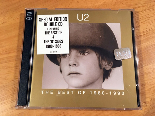 U2 The Best Of 1980-1990 & B-sides 2 Cd Original 1998 