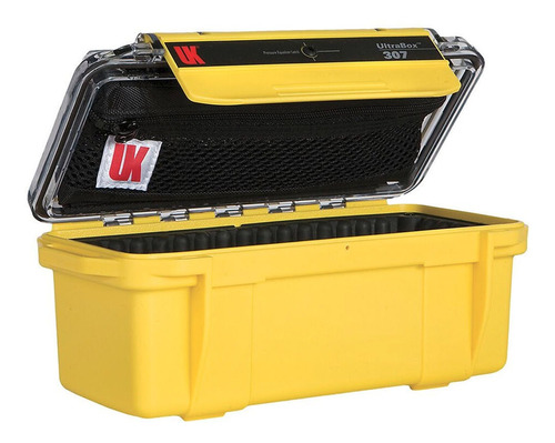 Underwater Kinetics Ultrabox 307 (yellow/clear Lid With Pouc