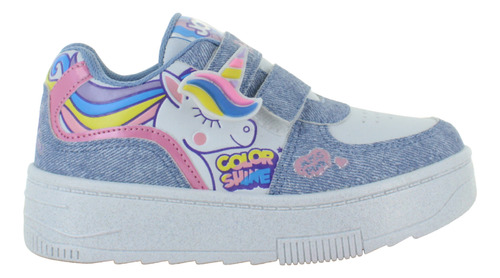 Miss Pink Tenis Sneakers Unicornio Sport Casual Niña 89298