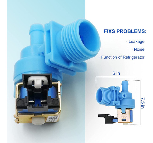 W10327250 W10327249 Water Inlet Valve (oem) - Compatible Wit