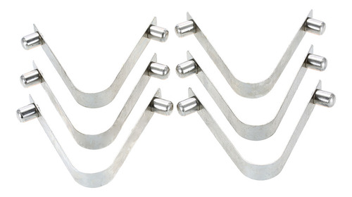 Pinzas Con Forma De Remo, 6 Unidades, Para Kayak, Carpa, Pos