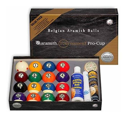 Aramith Tournament Value Pack Tournament Juego De Bolas De B