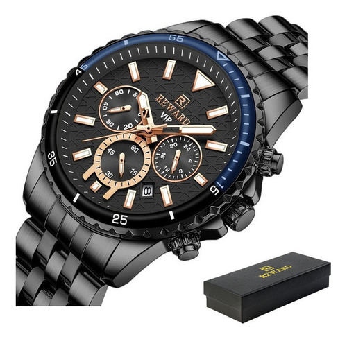 Relojes Reward Luminous Chronograph Quartz Para Hombre