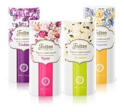 Fulton Rosas Talco Mujer 100gr Perfumesfreeshop!!!