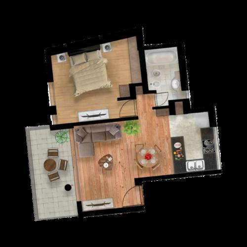 Imagen 18 de 33 de 1 Y 2 Dormitorios En Fisherton, Opción Terrazas Exclusivas
