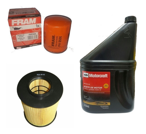 Kit De 2 Filtros Ford Focus 2 Y 3 +motorcraft 5w30 Sintetico