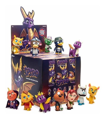 Kidrobot Spyro Mini Serie Estándar Blindbox