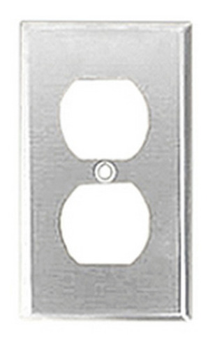 Placa Doble Acero Inox Aguila E097101