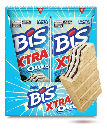 Bis Oreo Cx24 Un 45g Wafer Recheado C/cobertura Choco Branco