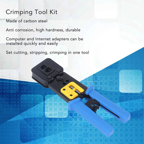 Kit De Herramientas Para Prensar Pelacables, Incisivo, De Ac