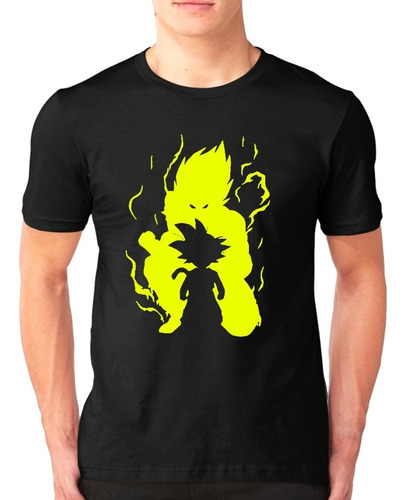 Polera Dragon Ball Son Goku Yellow Grafimax