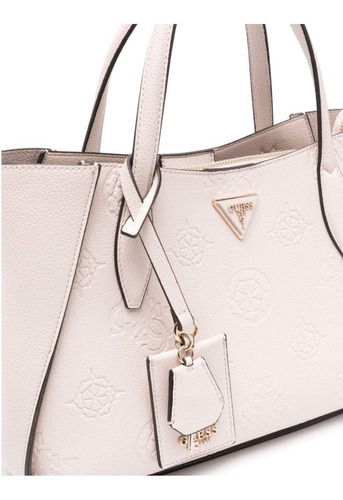 Guess Keandra Girlfriend Satchel, Logotipo De Piedra