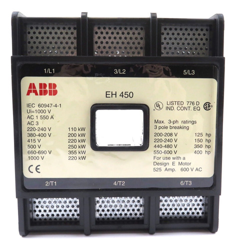 Abb Kw450 Arc Shield For Eh450 Contactor Ddc