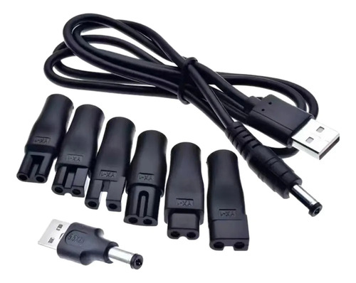12 Conectores Convertidores Y Cargadores Para Afeitadora, Ad