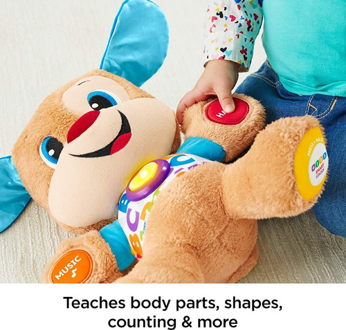 Imagen 7 de 7 de Fisher Price Sis Perrito Puppy Peluche Educativo Interactivo