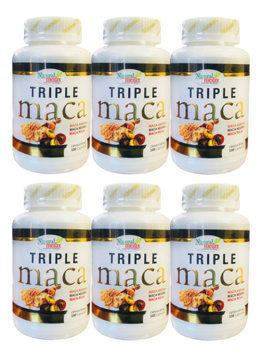 Triple Maca X6 + Regalo + Envió Gratis