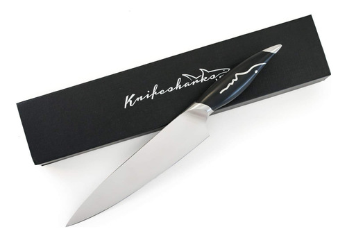 Knifesharks Cuchillo De Chef De 8 Pulgadas  Acero Japones 