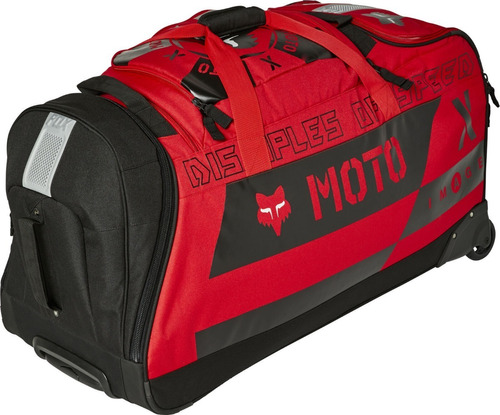 Bolso Moto Cross Fox Nobyl Shuttle Roller 180 Rojo