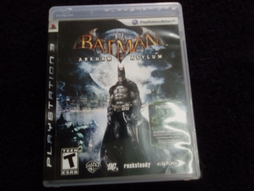 Playstation Batman Arkham Asylum Juego De 