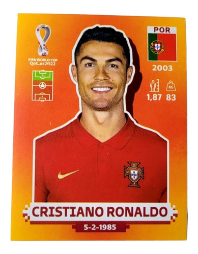 Cristiano Ronaldo Panini Qatar 2022 Por 17